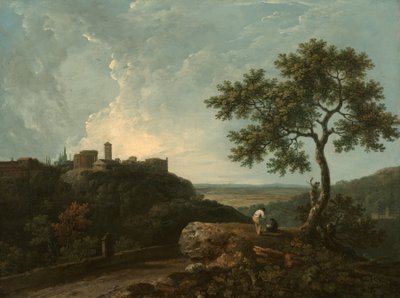 Tivoli- Il Tempio della Sibilla e la Campagna da Richard Wilson